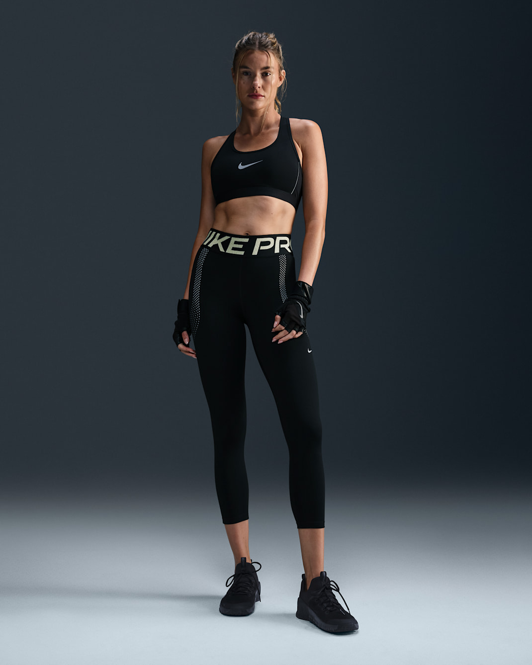 Nike Pro Sculpt Women's High-Waisted 7/8 Leggings - Black