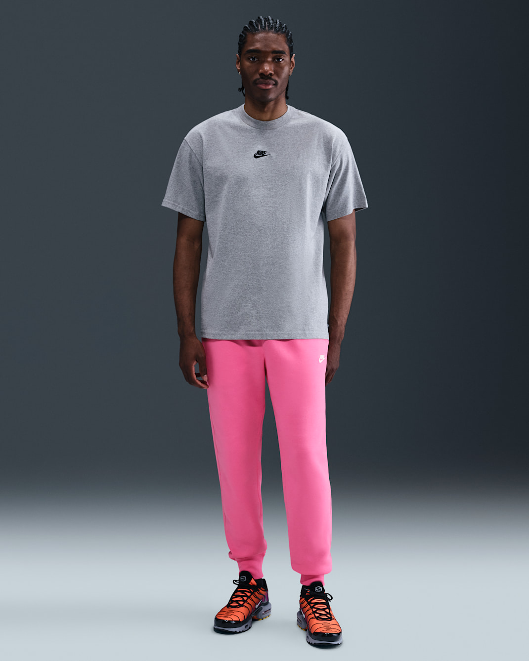 Nike Club Men's Joggers - Pinksicle/Pinksicle/White