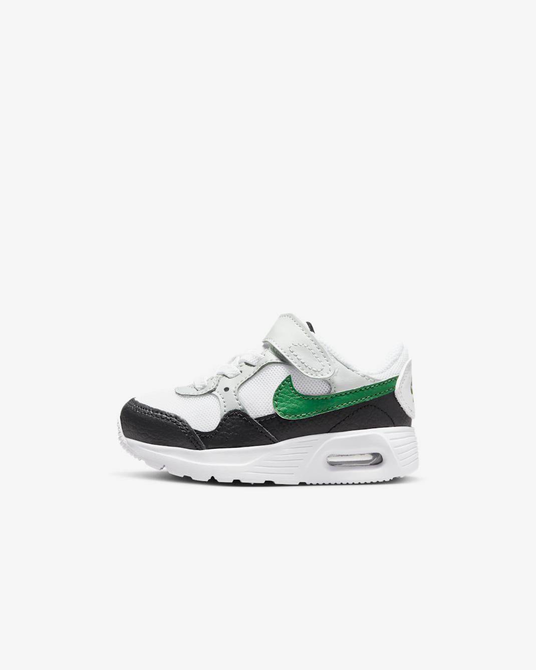 Nike Air Max SC-sko til babyer/småbørn - hvid/sort/Pure Platinum/Gorge Green