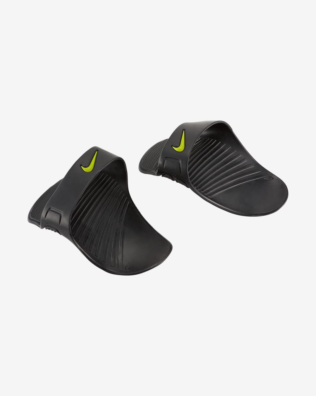 Protección para las manos de entrenamiento Nike Alpha - Negro/Carbón oscuro/Verde atómico