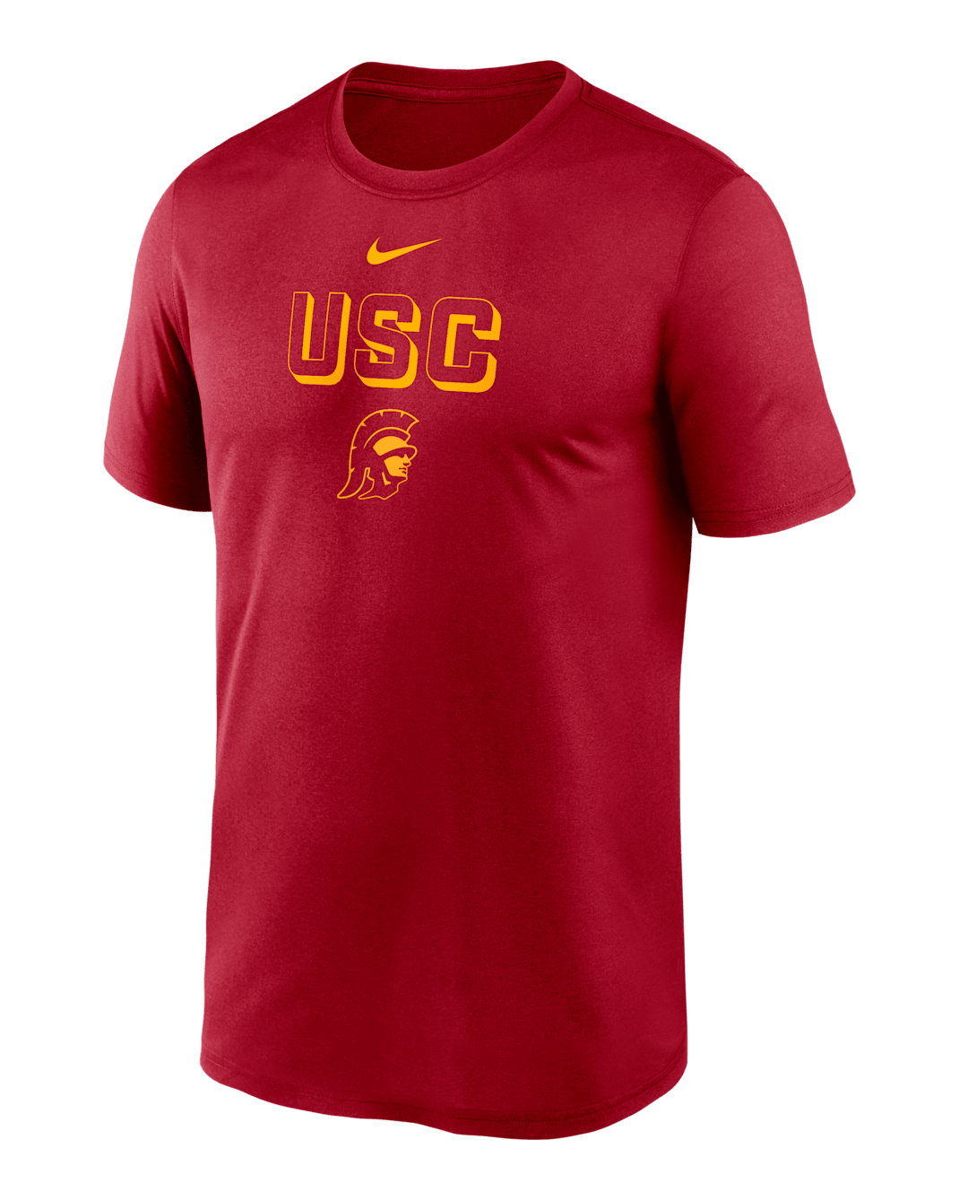 Playera universitaria Nike Dri-FIT para hombre USC Sideline Legend - Carmesí