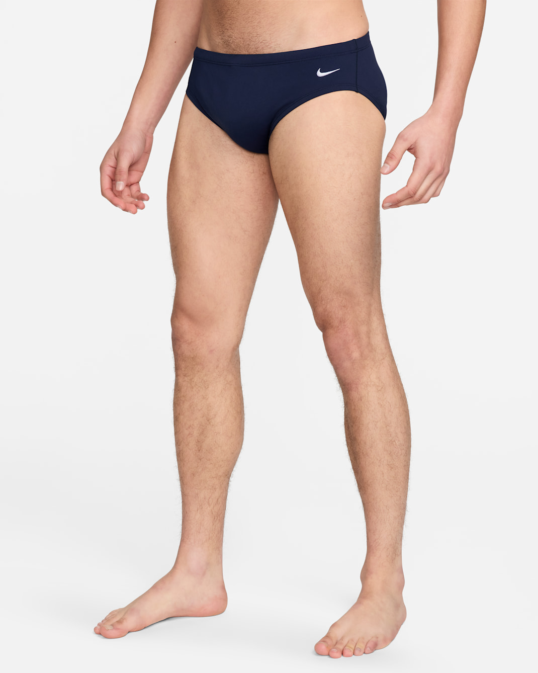 Nike Solid Men's Swim Brief - Midnight Navy