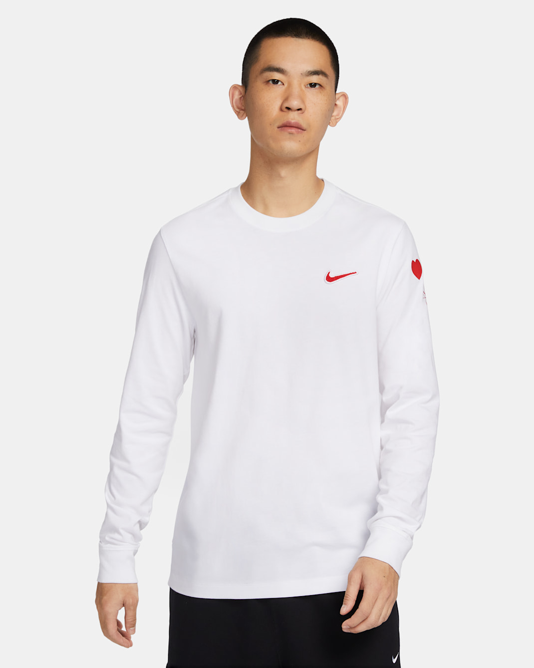 Nike Sportswear Long-Sleeve T-Shirt - White