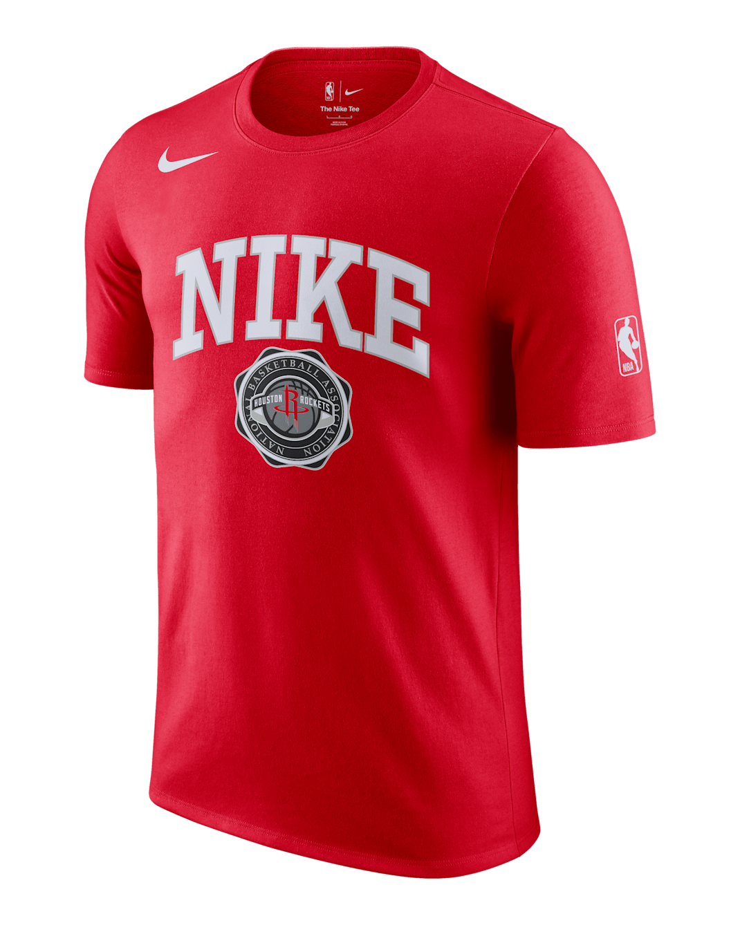 Playera Nike de la NBA para hombre Houston Rockets Essential - Rojo universitario