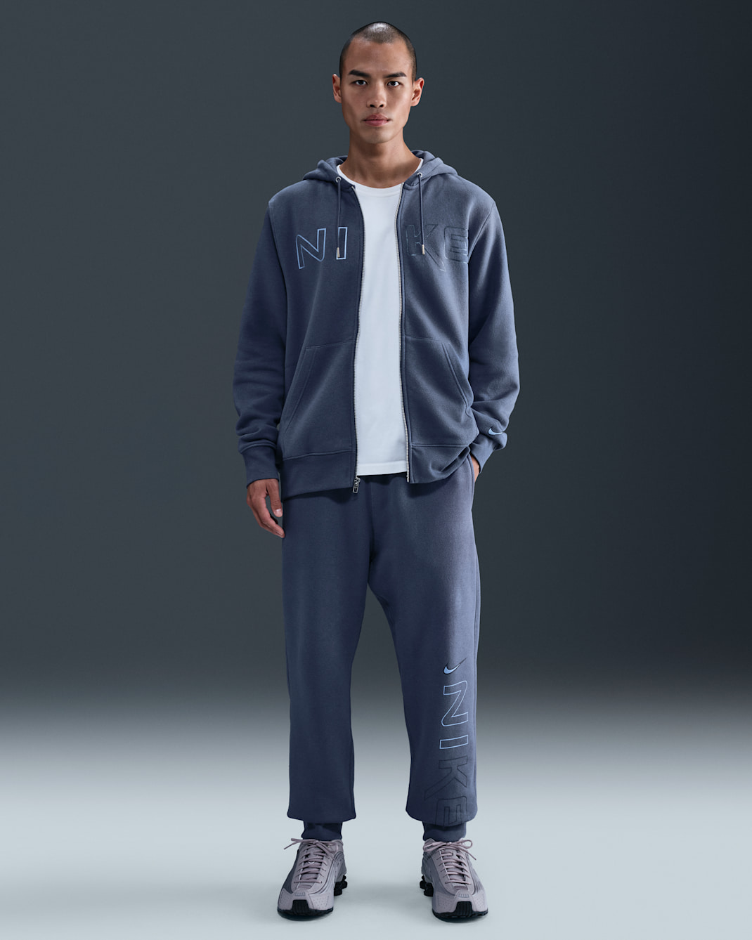 Joggers de tejido Fleece para hombre Nike Sportswear Club - Azul difuso