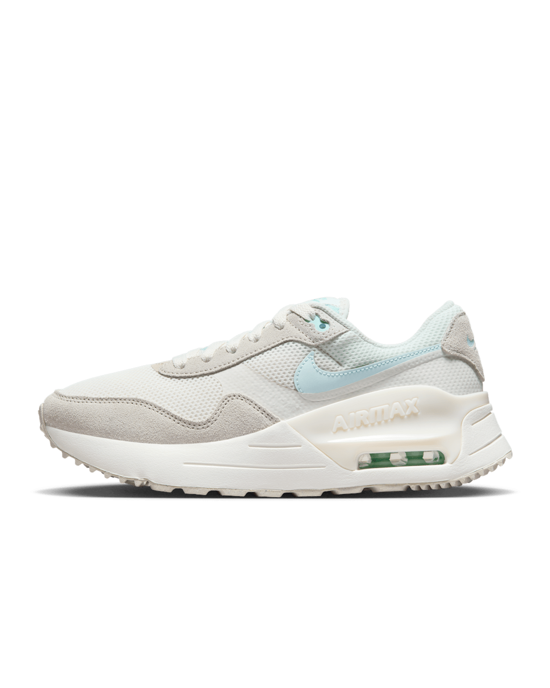 Nike Air Max SYSTM Women's Shoes - Sail/Phantom/Light Orewood Brown/Jade Ice