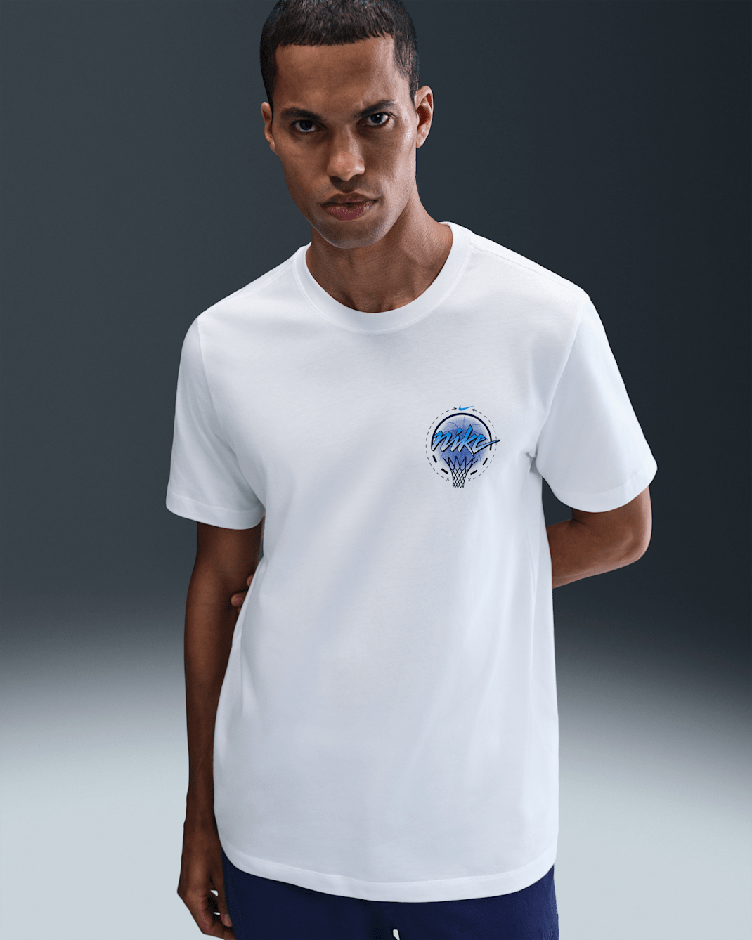 Nike Men's Basketball T-Shirt - White