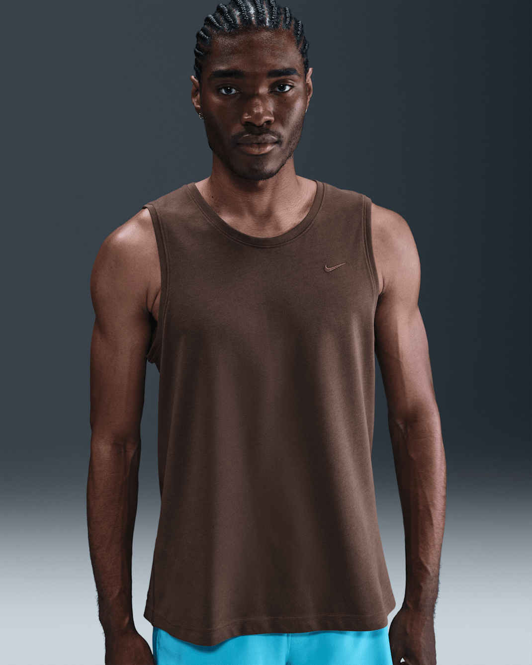 Nike Primary Men's Dri-FIT Versatile Tank - Baroque Brown/Baroque Brown
