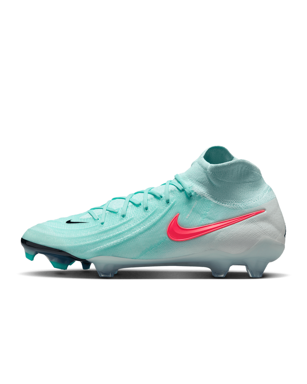 Scarpa da calcio a taglio alto FG Nike Phantom Luna 2 Elite - Mint/Off Noir/Atomic Red