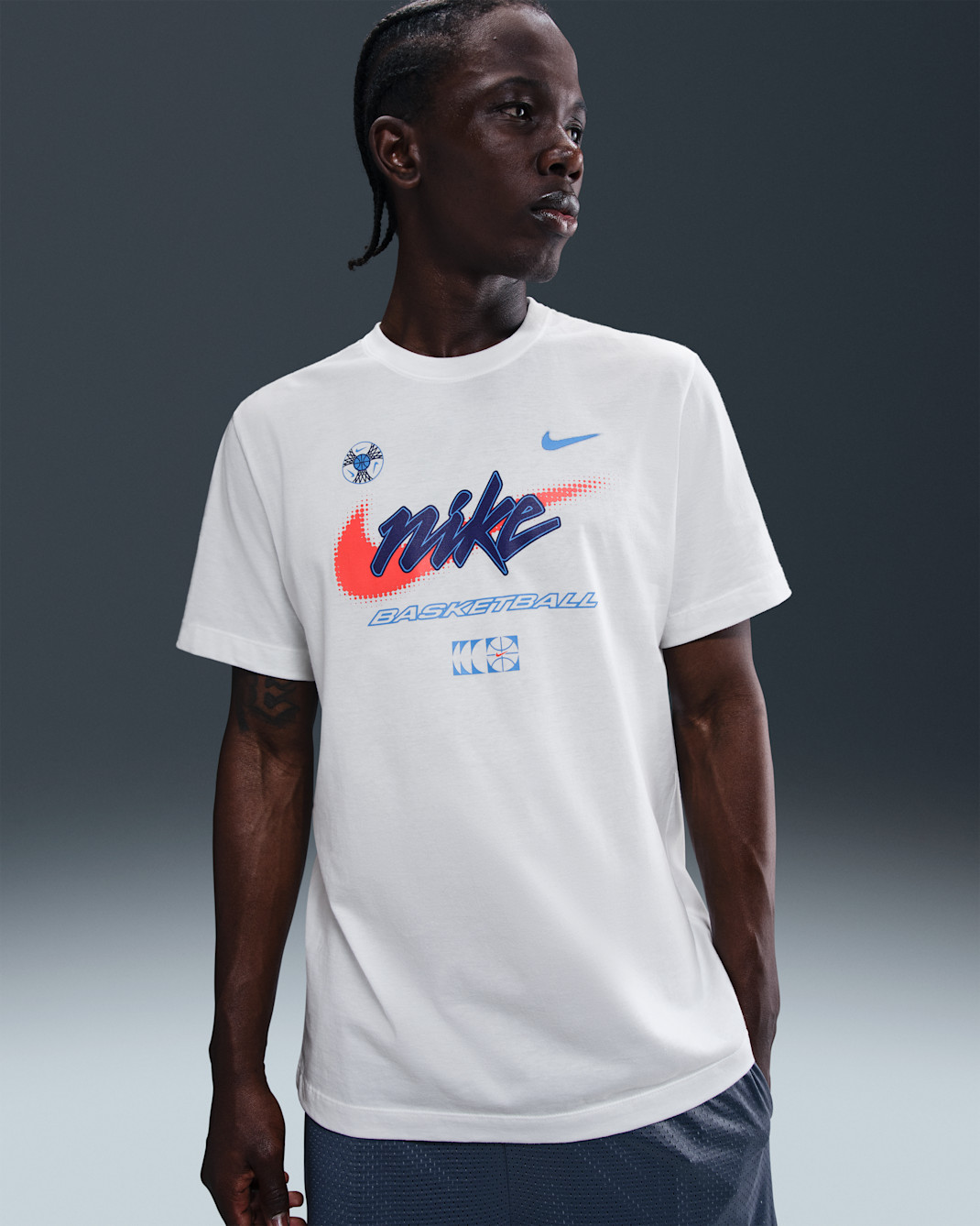 Nike Men's Basketball T-Shirt - Summit White