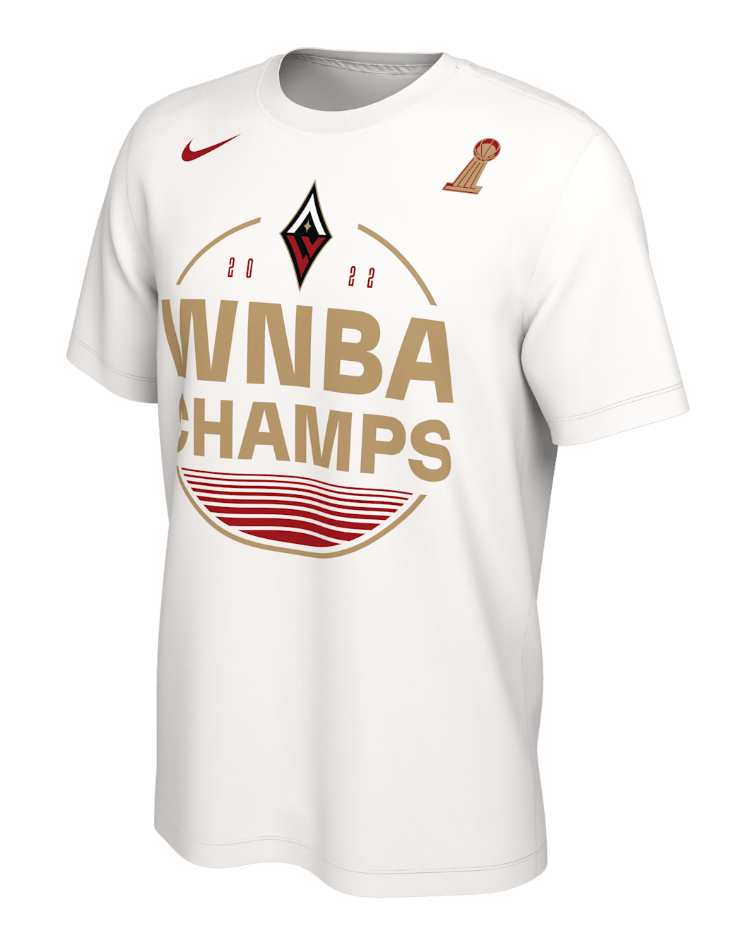 Playera Nike WNBA Parade para hombre Las Vegas Aces - Blanco