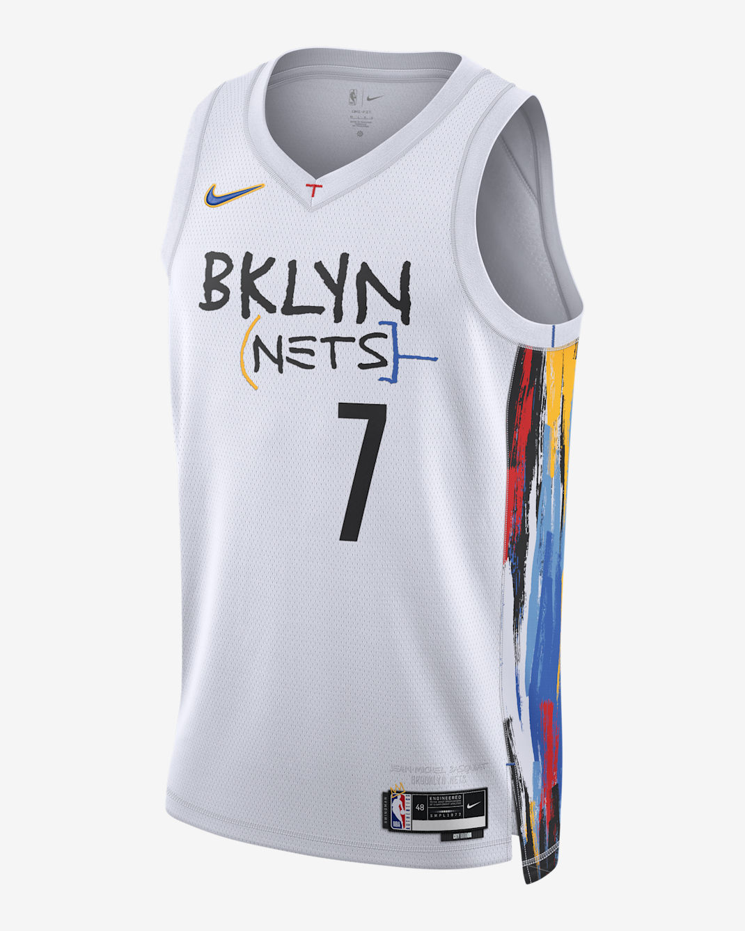 Kevin Durant Brooklyn Nets City Edition Nike Dri-FIT NBA Swingman Jersey - White