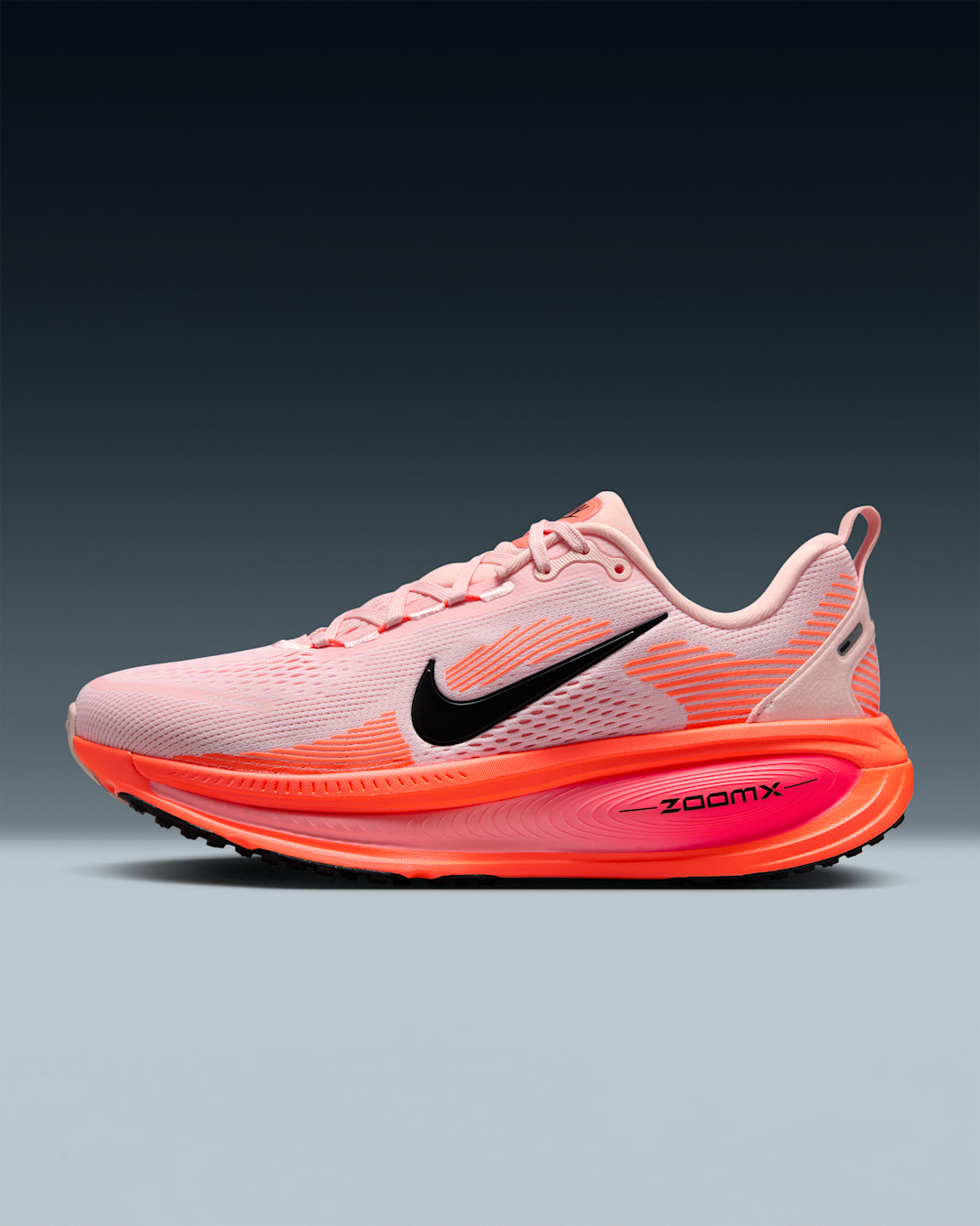 Nike Vomero 18 Women's Road Running Shoes - Atmosphere/Bright Crimson/Crimson Bliss/Black