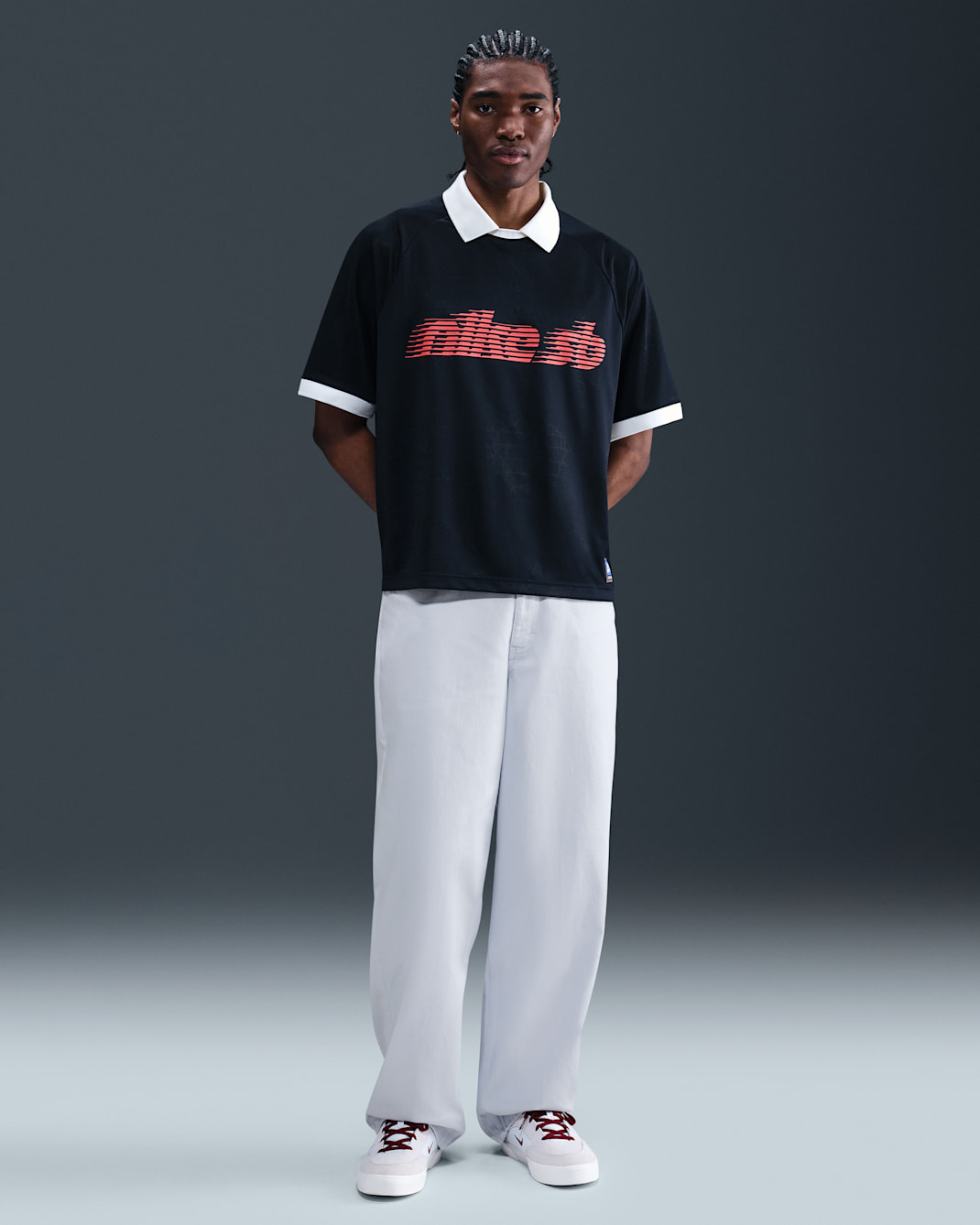 Pantalon de skate ample en denim Nike SB pour homme - Football Grey