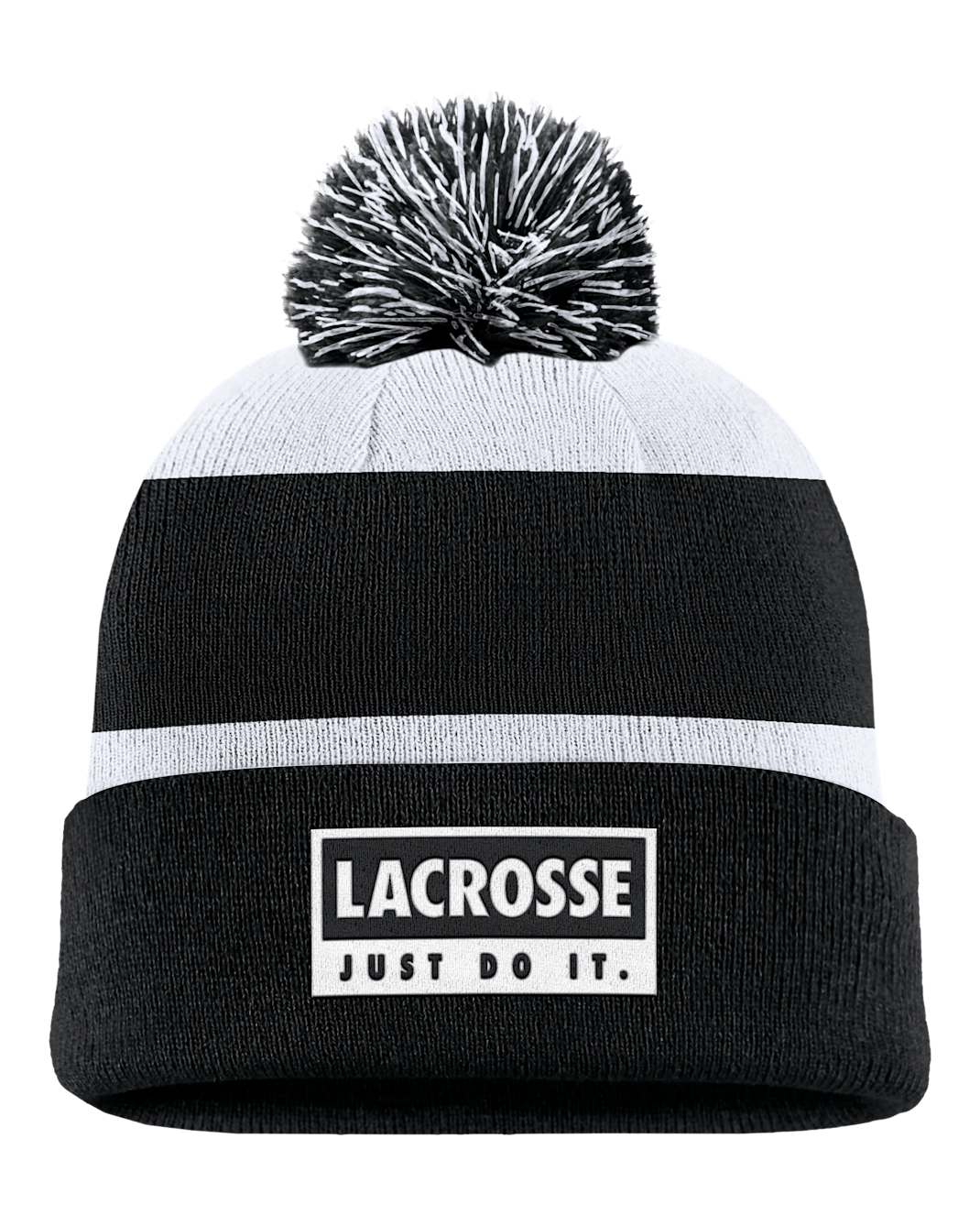 Gorro de lacrosse Nike Swoosh Peak - Negro