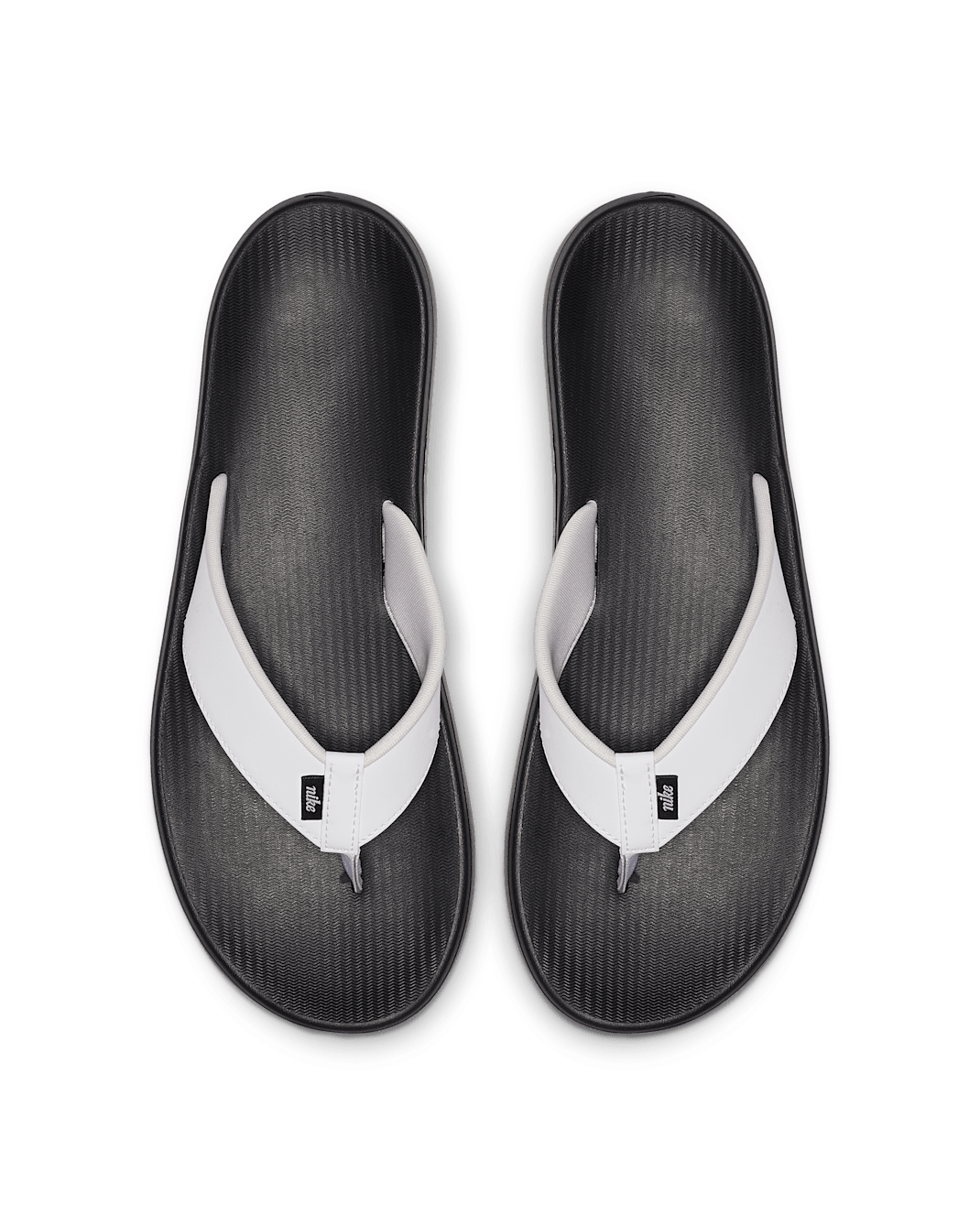 Nike Kepa Kai Men's Flip-Flops - White/Black/White