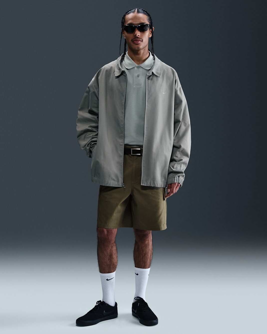 Nike Club Men's Woven Cargo Shorts - Medium Olive/Medium Olive