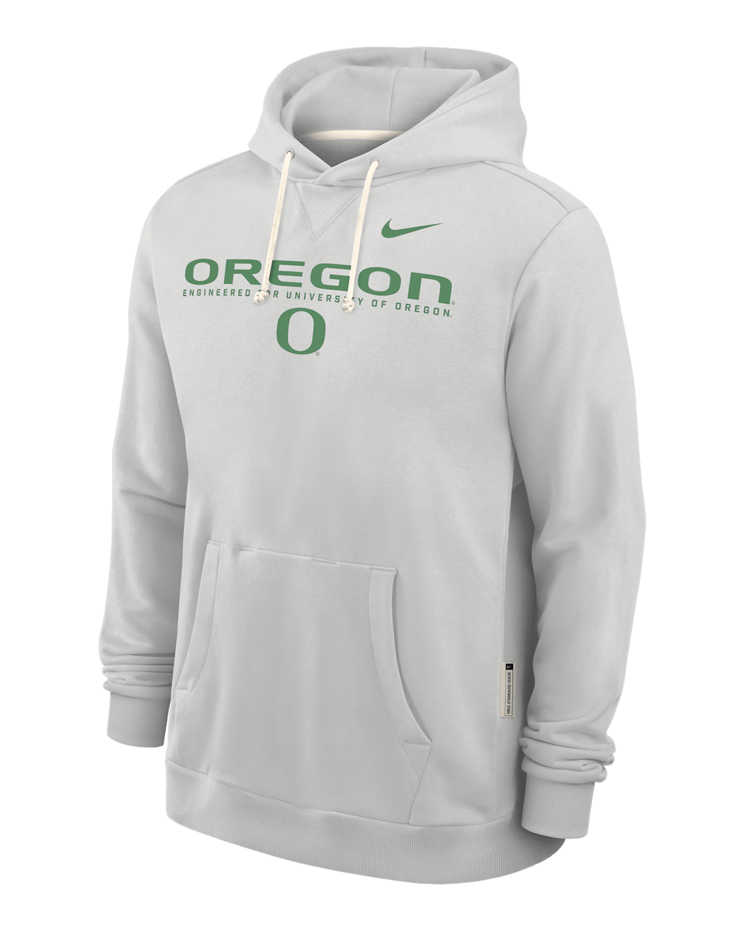 Oregon Sideline Men's Nike Dri-FIT College Pullover Hoodie - Grey
