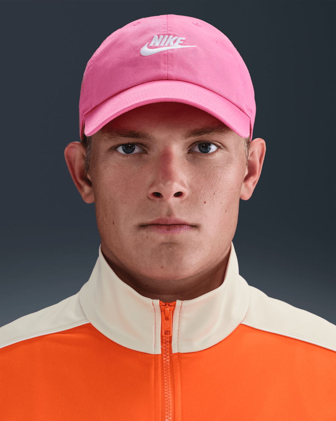 Nike Club Unstructured Futura Wash Cap - Pinksicle/White