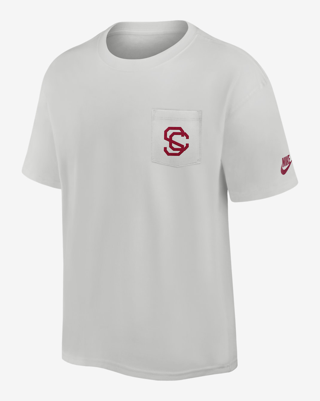 USC Legacy Max90 Pocket 2-Hit Men's Nike College T-Shirt - Photon Dust