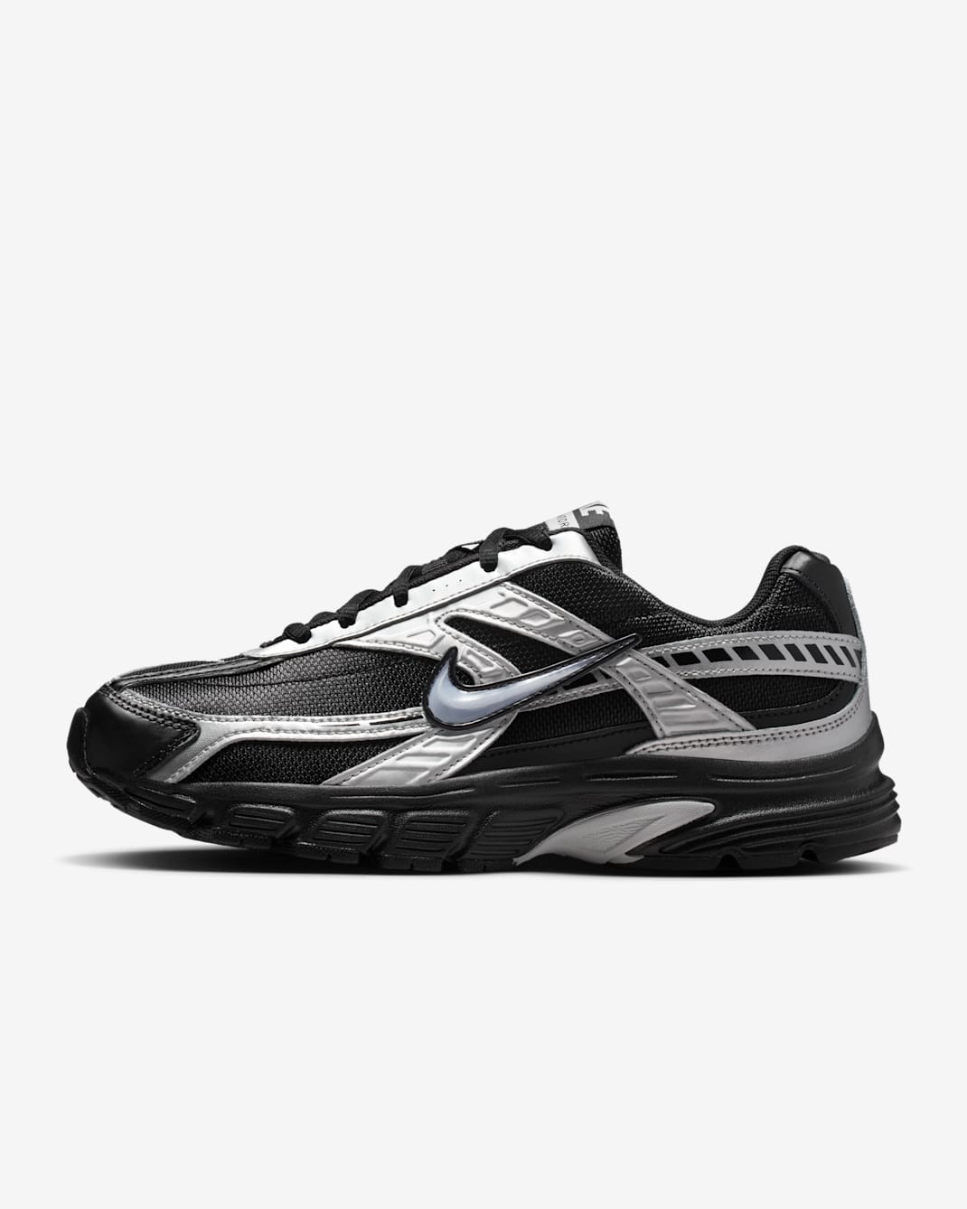 Tenis para mujer Nike Initiator - Negro/Negro/Plata metalizado/Gris lobo