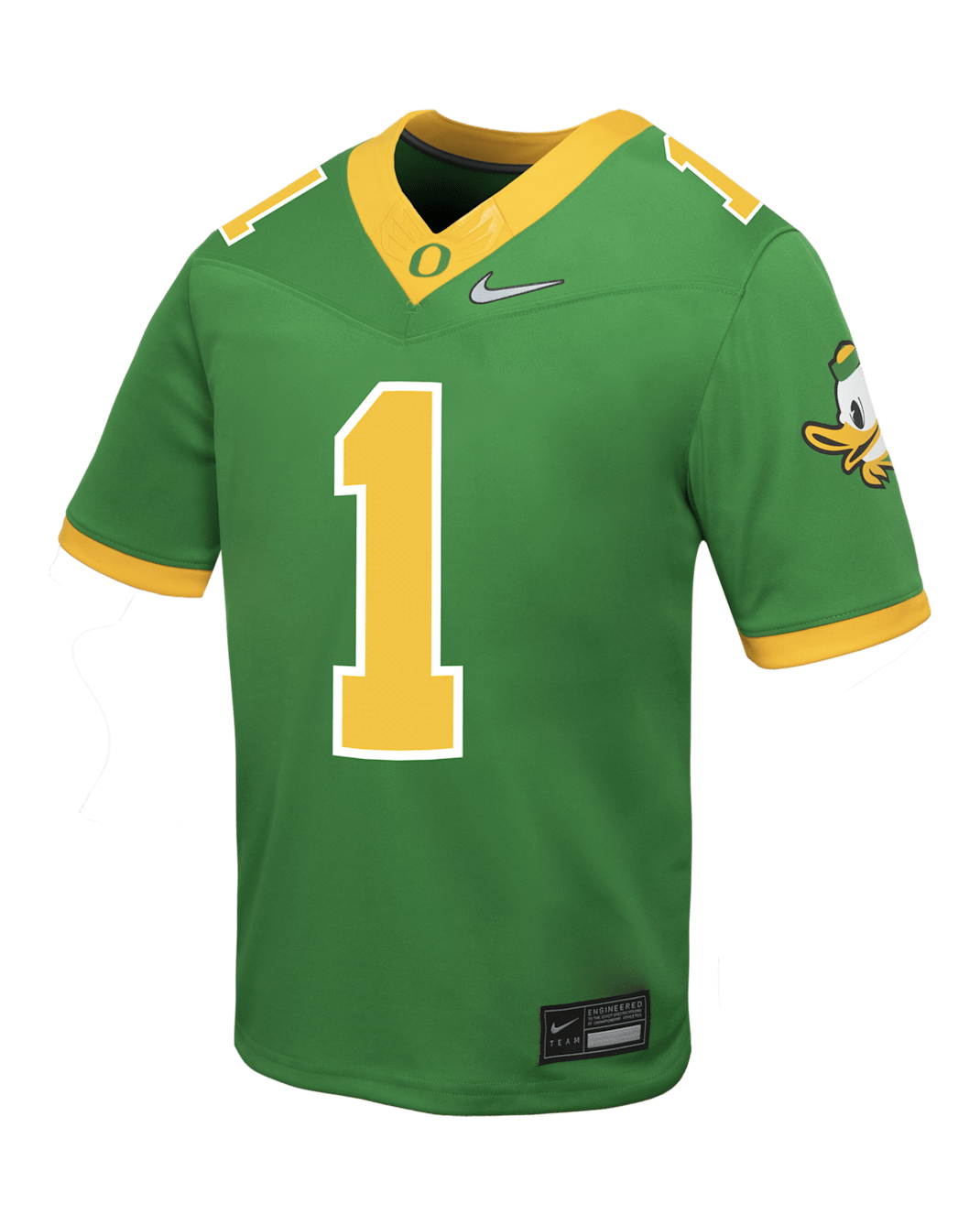Oregon Big Kids' Nike College Football Replica Jersey - Green Apple