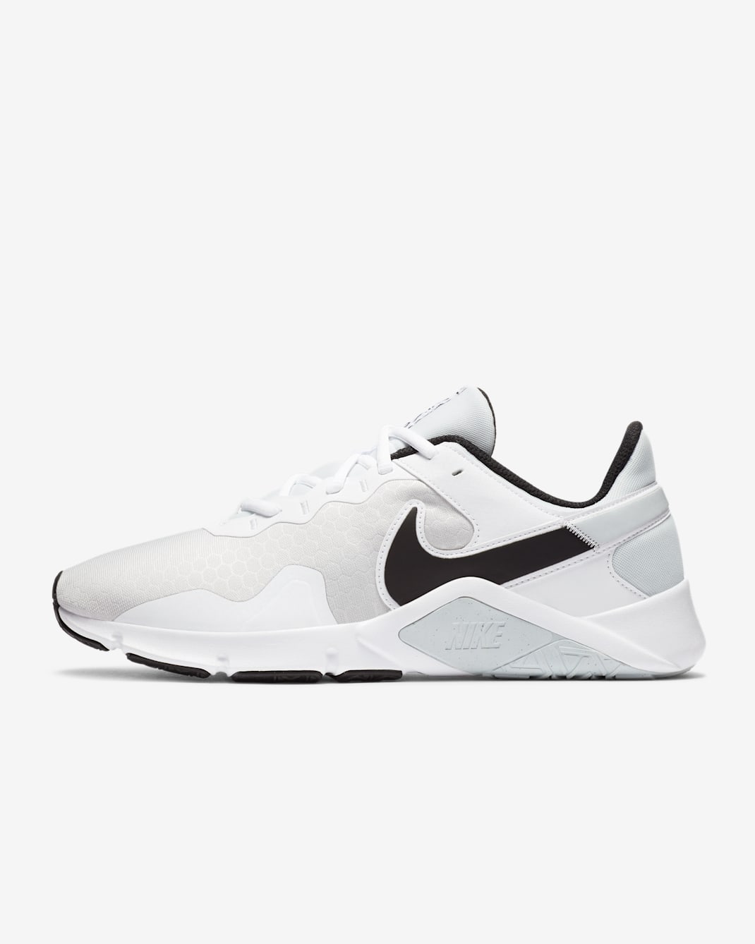 Nike Legend Essential 2 Men's Workout Shoes - Pure Platinum/White/Black
