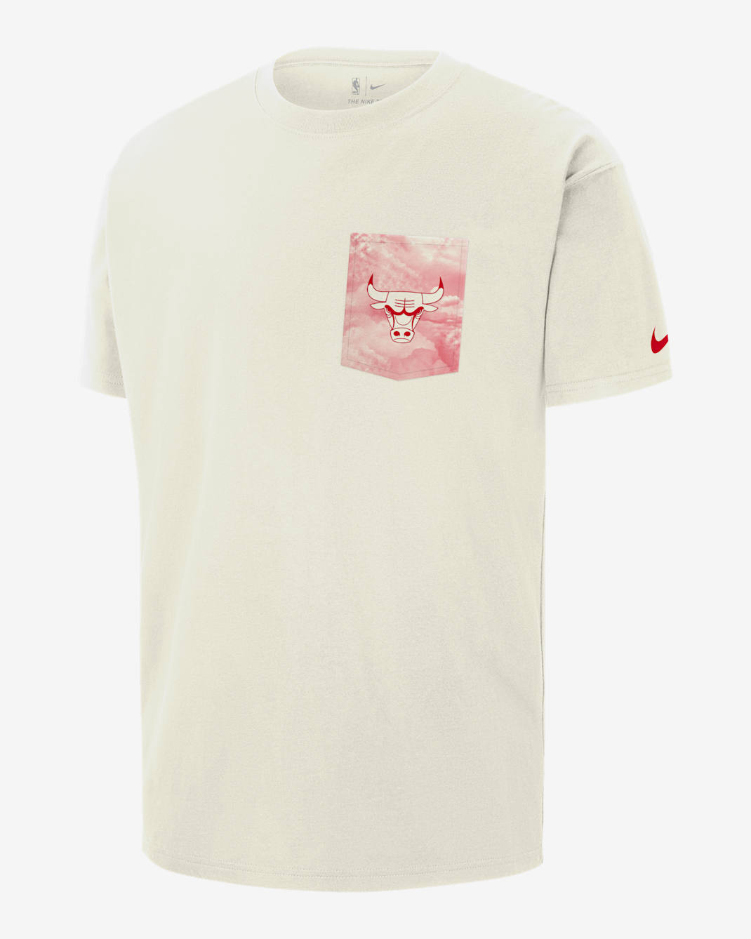 Chicago Bulls Courtside Men's Nike NBA Max90 T-Shirt - Sail