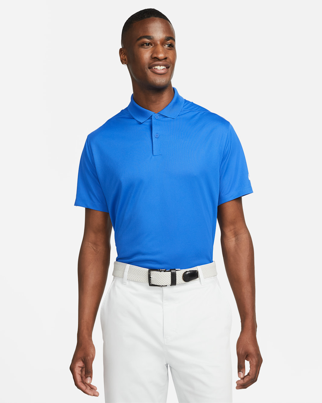 Nike Dri-FIT Victory Men's Golf Polo - Game Royal/White