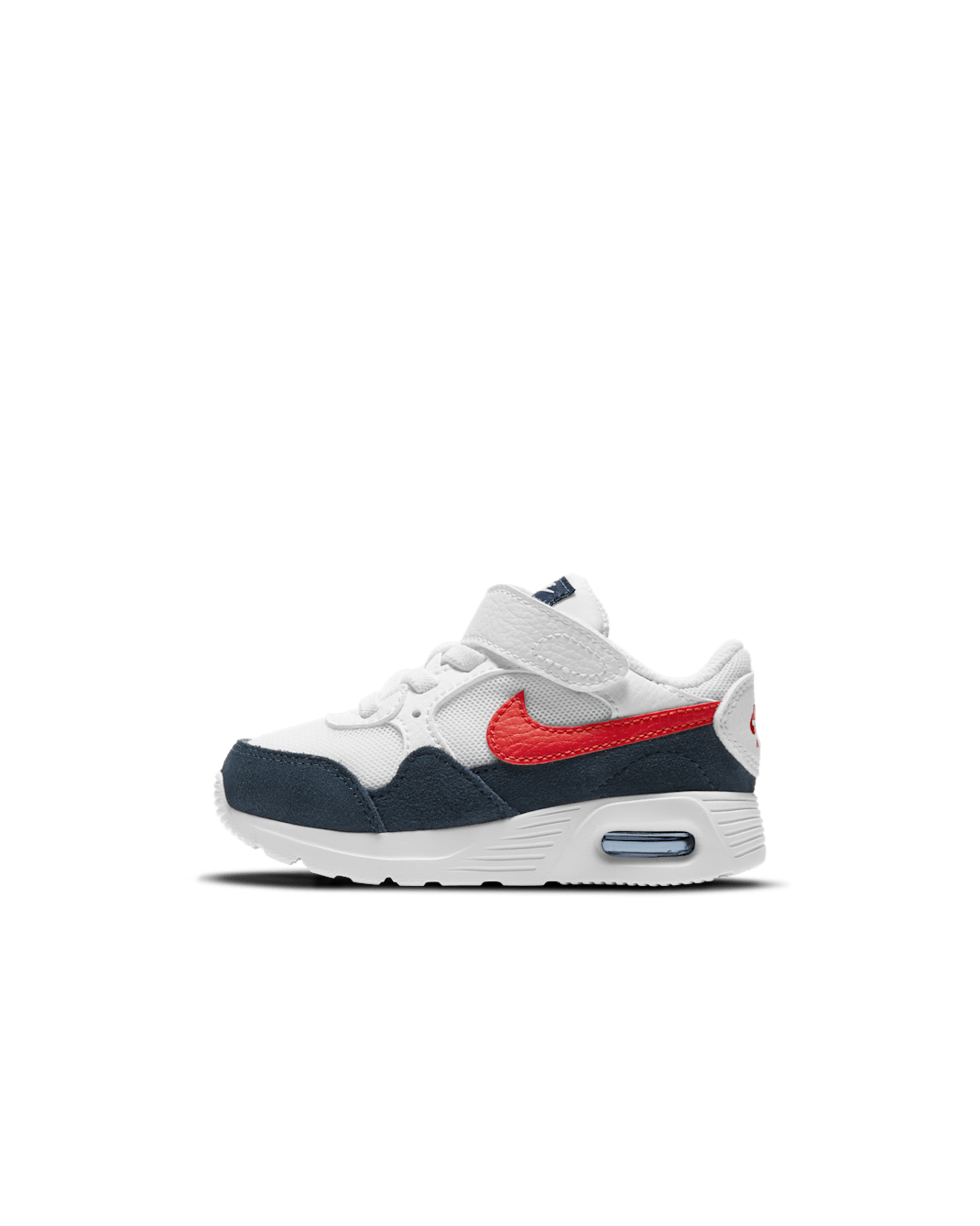 Nike Air Max SC-sko til babyer/småbørn - hvid/Obsidian/University Red