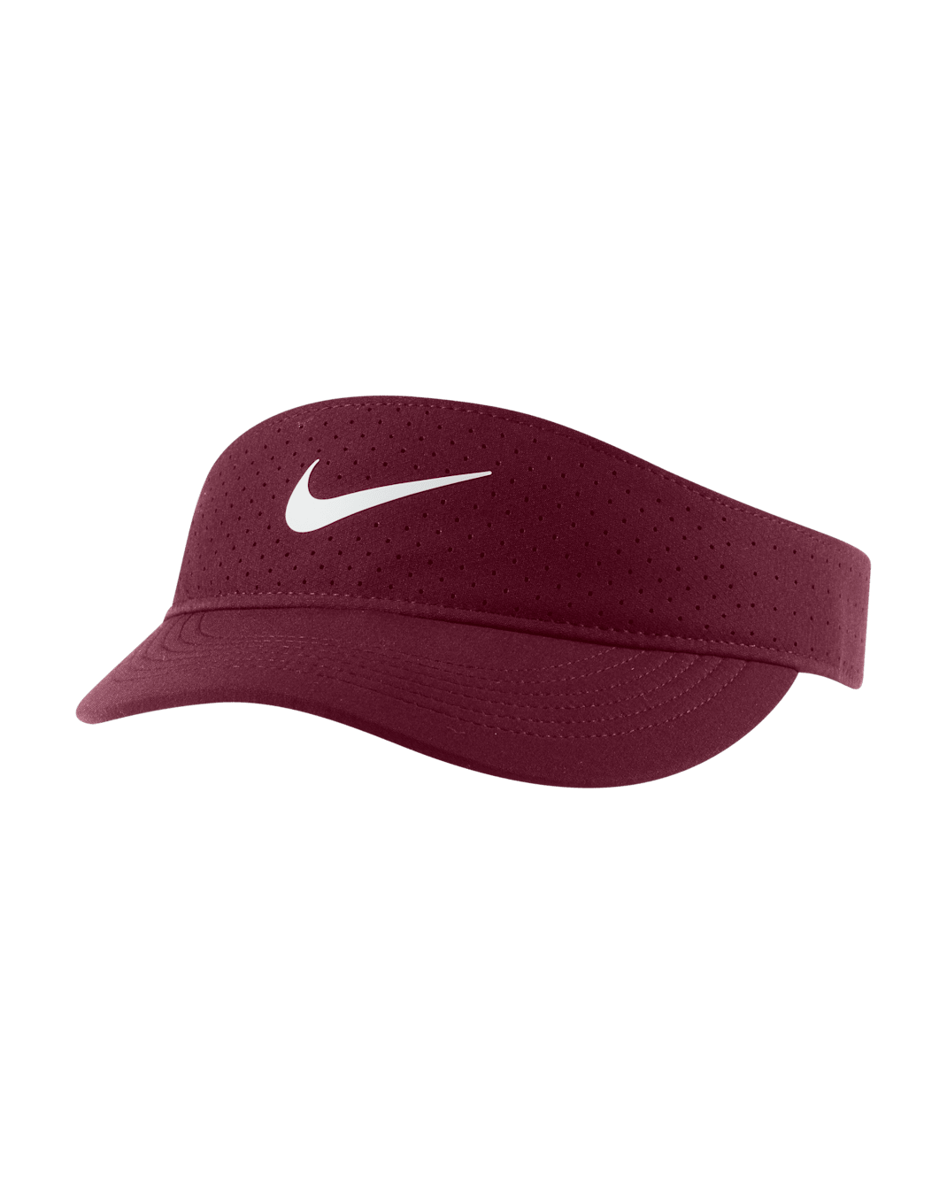 NikeCourt Advantage Women's Tennis Visor - Dark Beetroot/White
