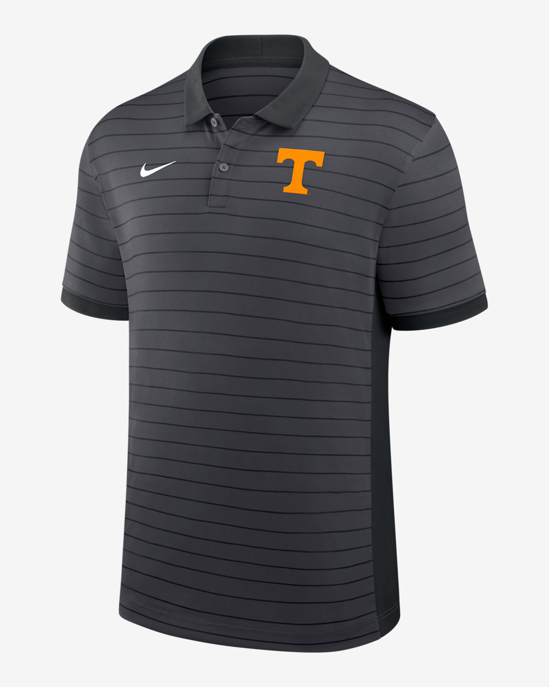 Tennessee Sideline Victory Stripe Men's Nike Dri-FIT College Polo - Grey