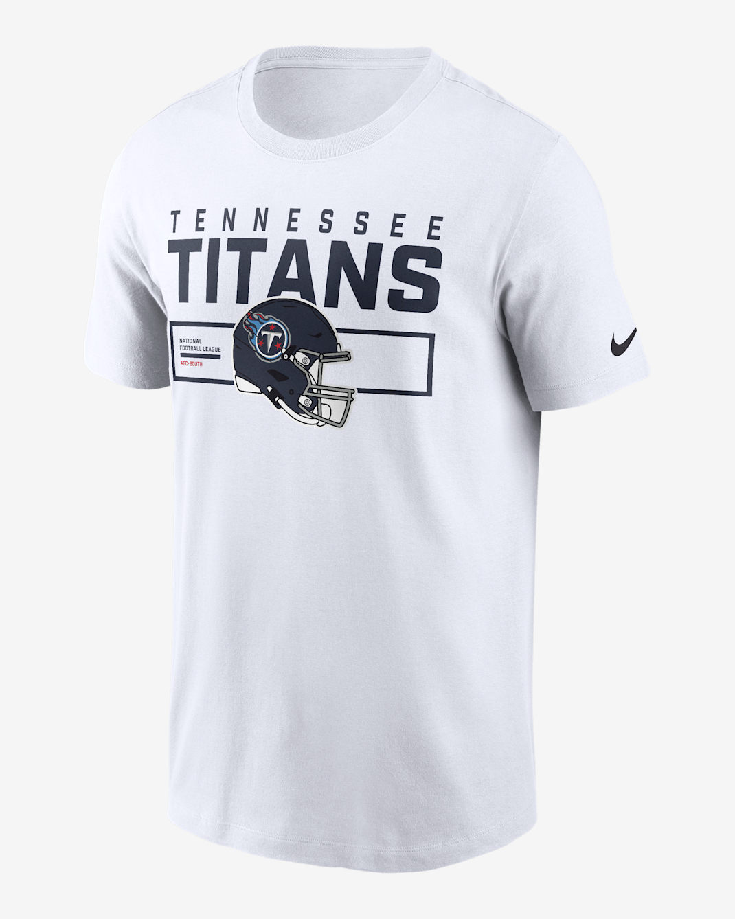 Tennessee Titans Helmet Essential Men's Nike NFL T-Shirt - White