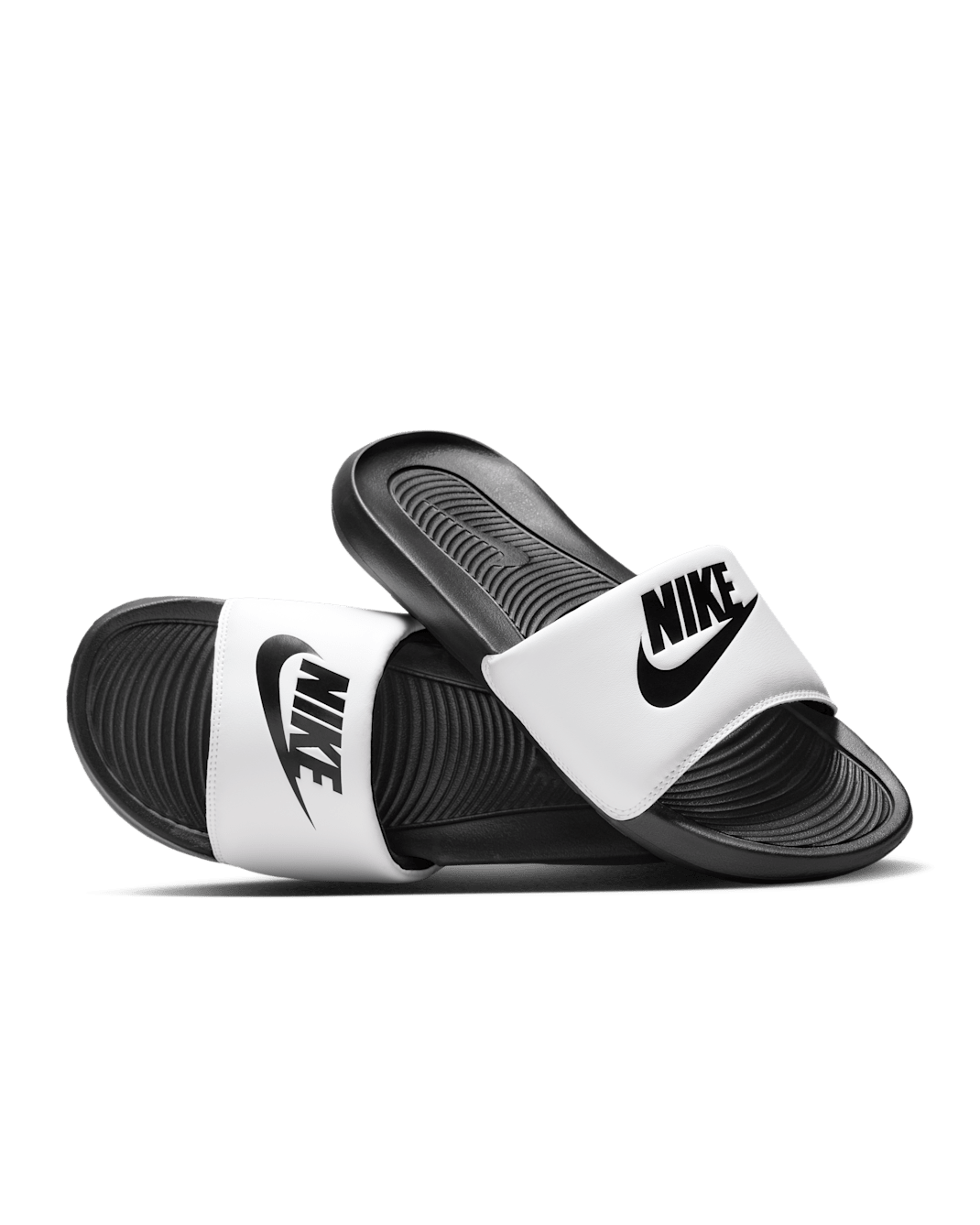 Nike Victori One Men's Slides - Black/White/Black