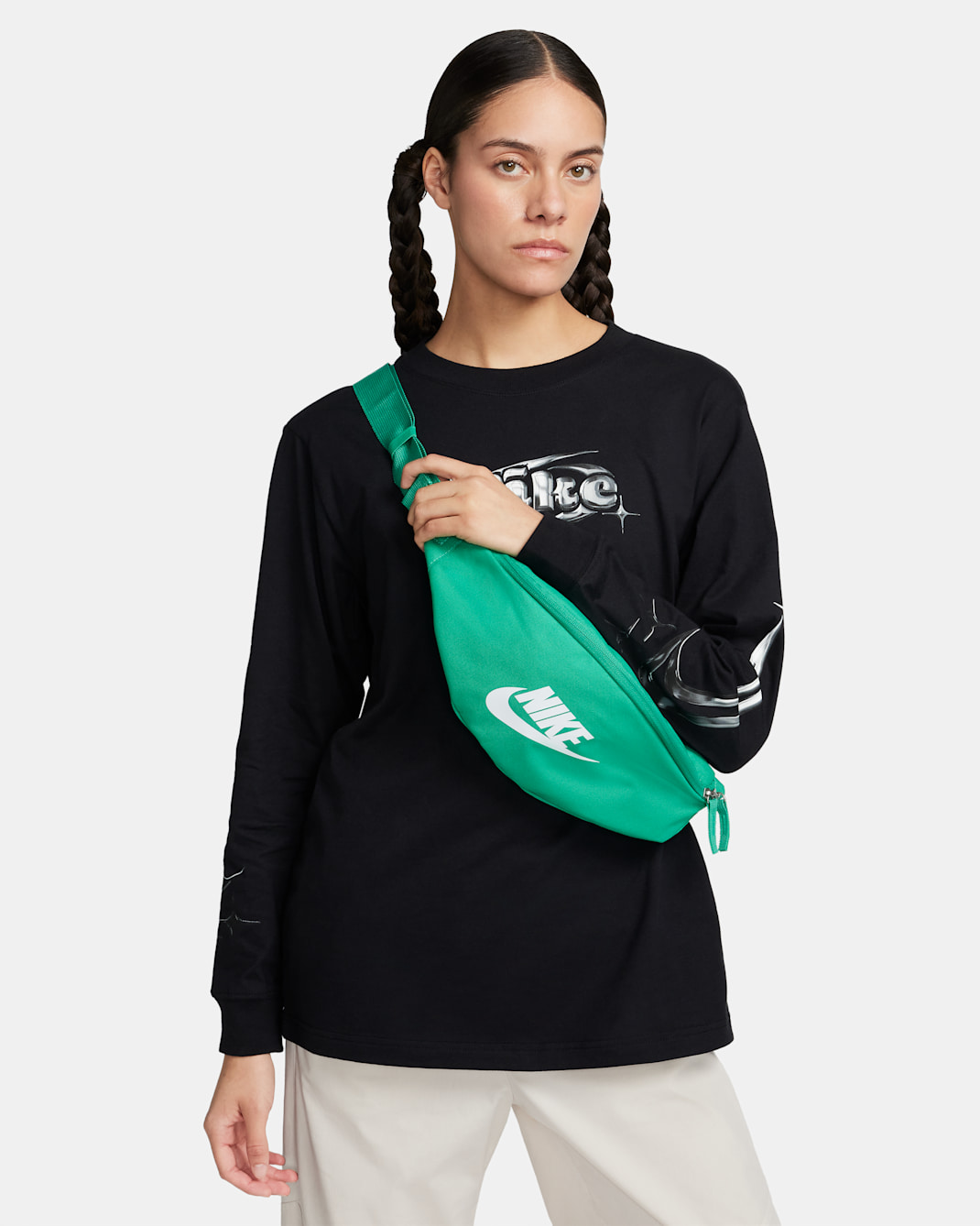 Nike Heritage Waistpack (3L) - Stadium Green/Stadium Green/White
