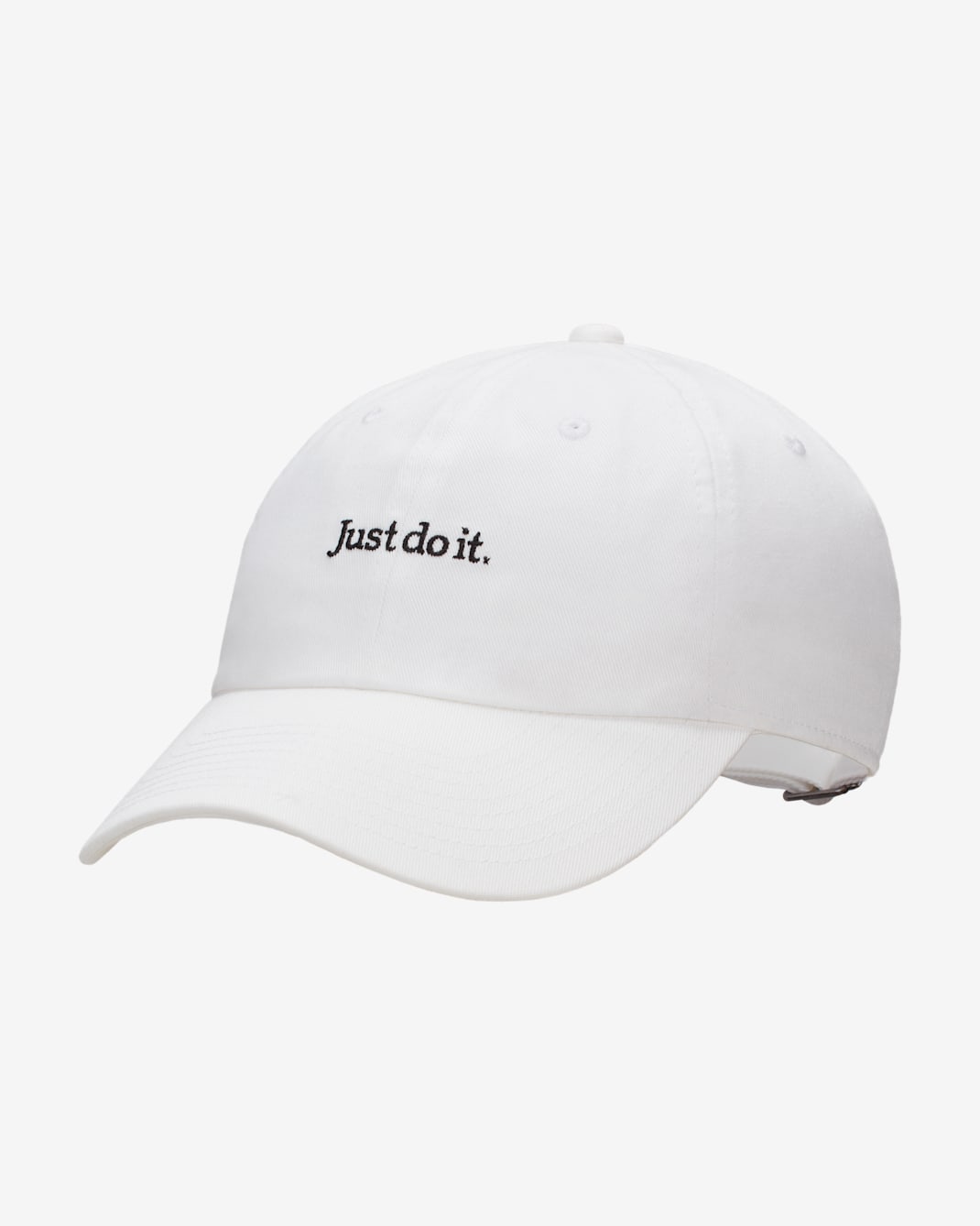 Nike Club Unstructured JDI Cap - White/Black