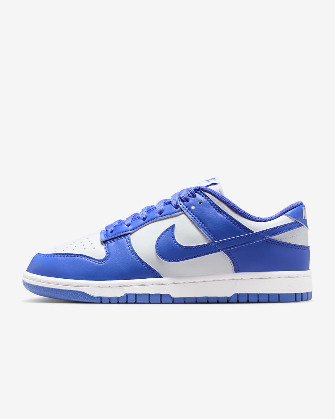 Nike Dunk Low Women's Shoes - White/White/Sapphire