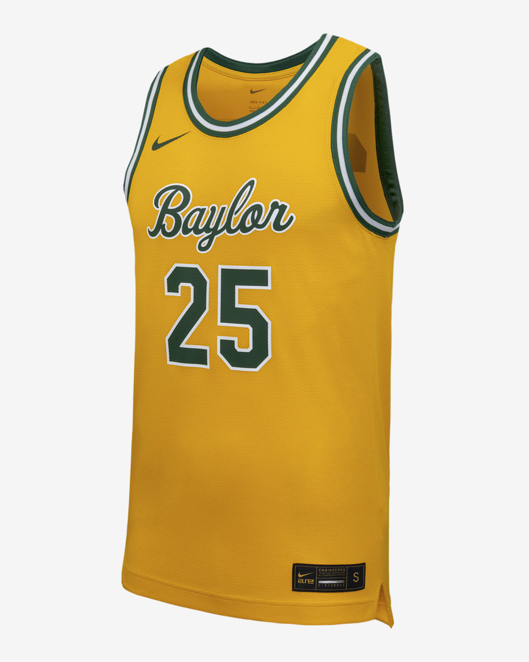 Baylor Men's Basketball Nike College Replica Jersey - University Gold