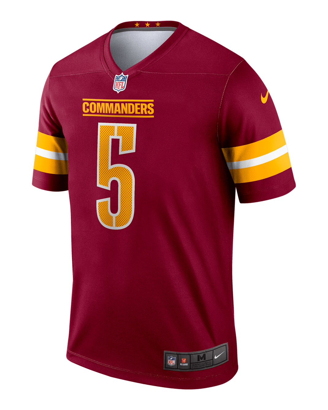 Jayden Daniels Washington Commanders Men's Nike Dri-FIT NFL Legend Jersey - Burgundy