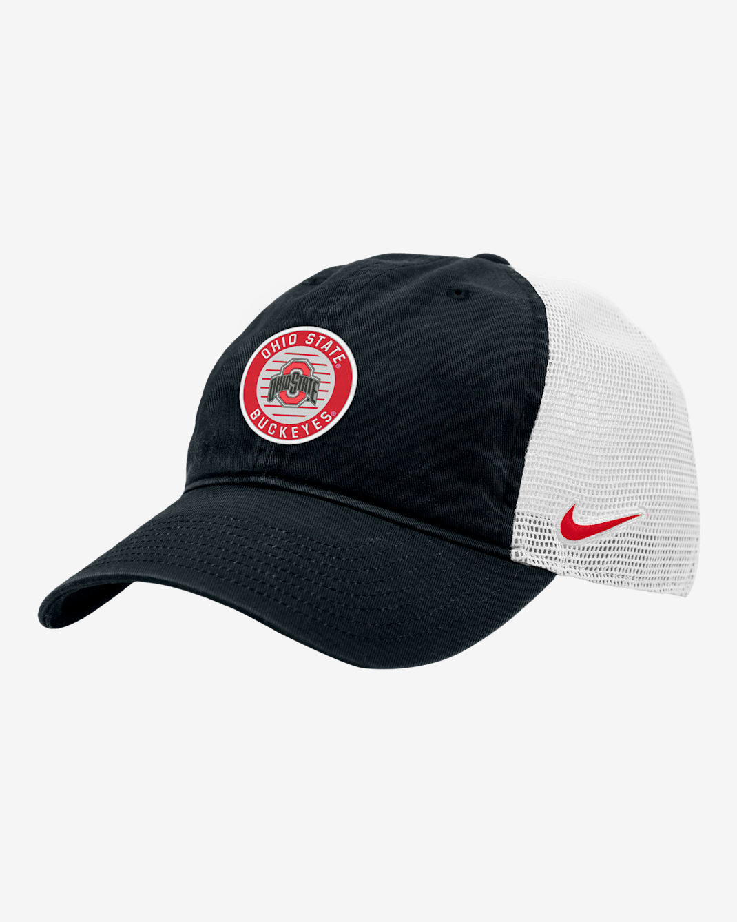 Ohio State Heritage86 Nike College Trucker Hat - Black