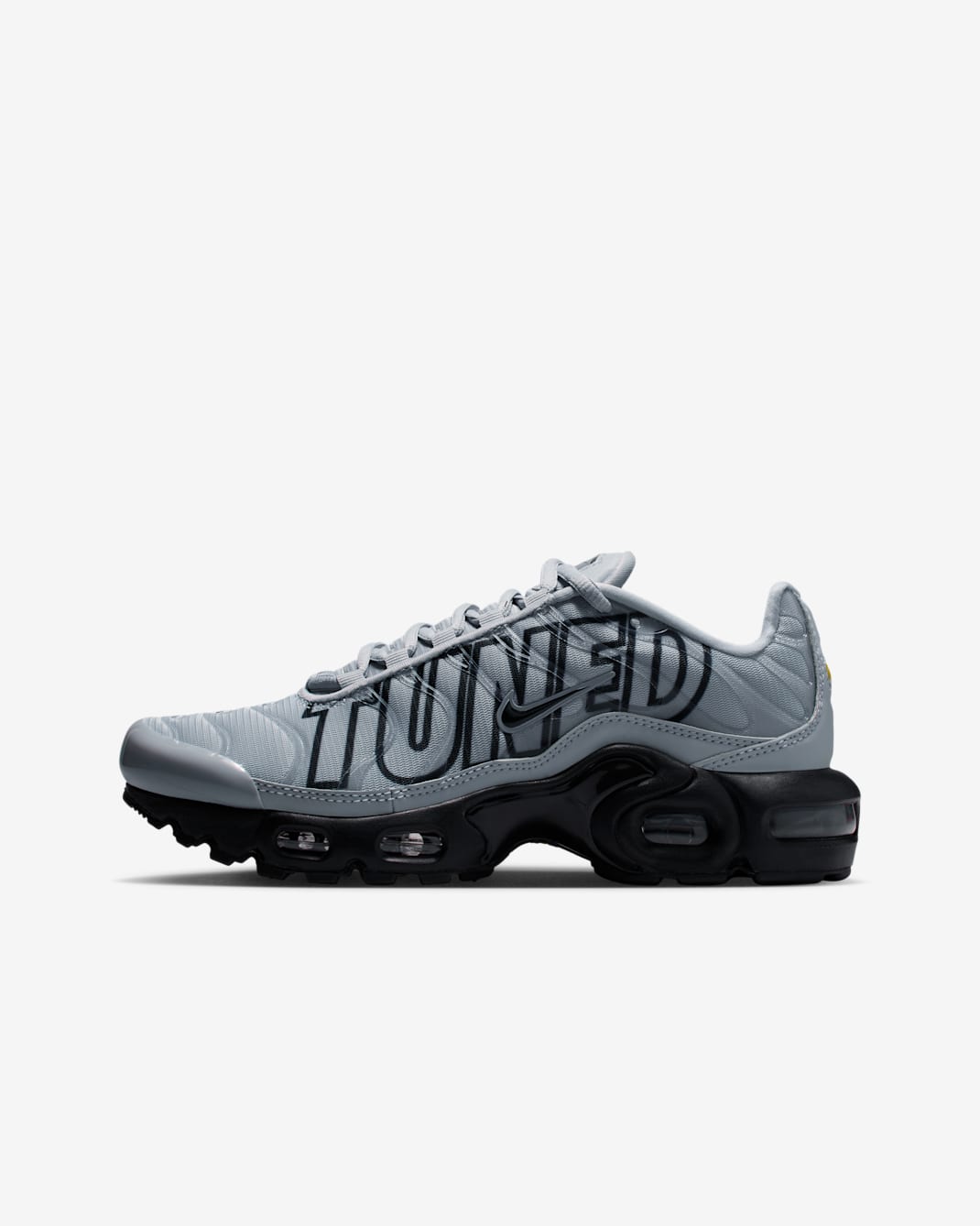 Scarpa Nike Air Max Plus - Ragazzo/a - Wolf Grey/Argento metallizzato/Nero