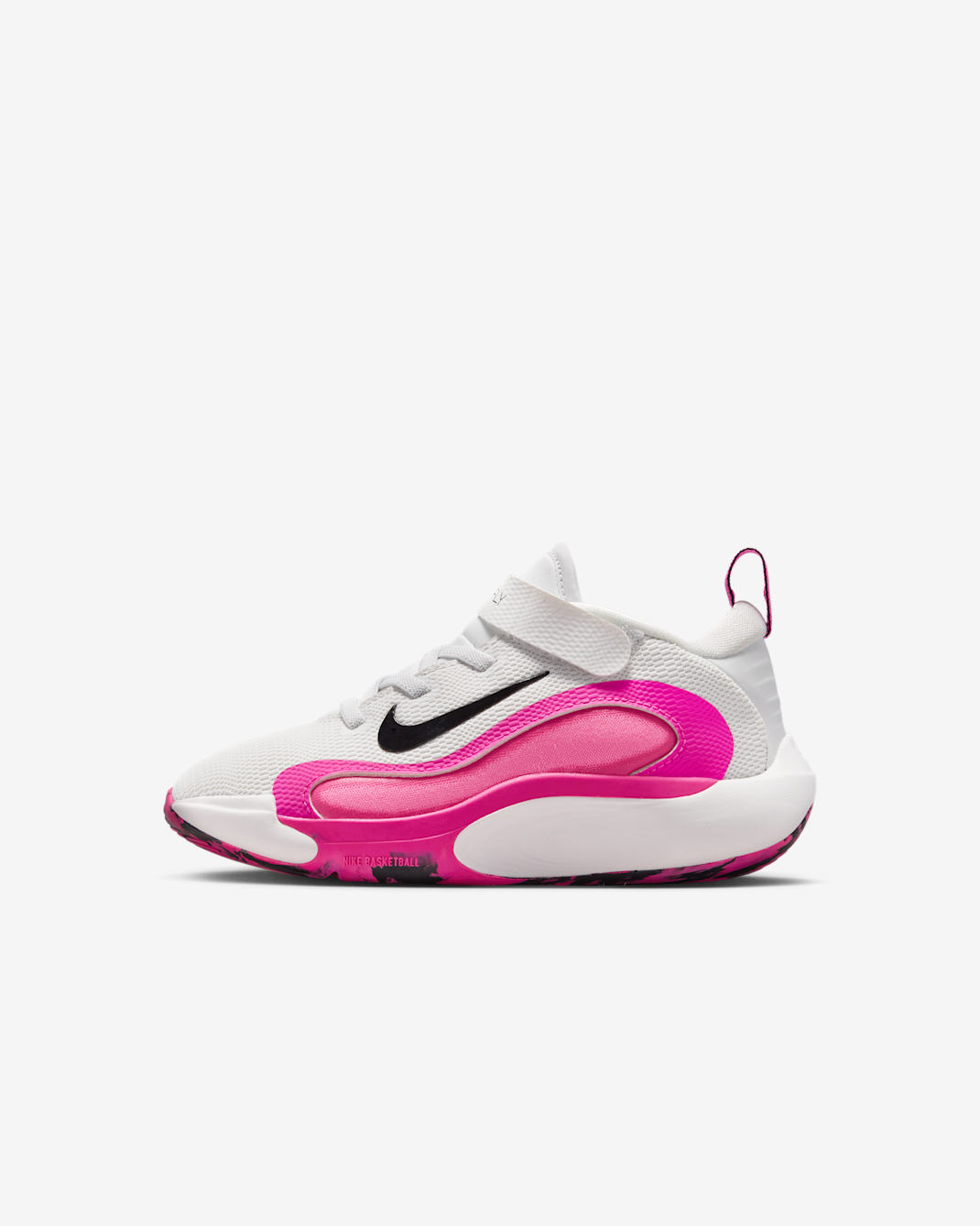 Nike IsoFly Little Kids' Shoes - Platinum Tint/Laser Fuchsia/Pink Glow/Black