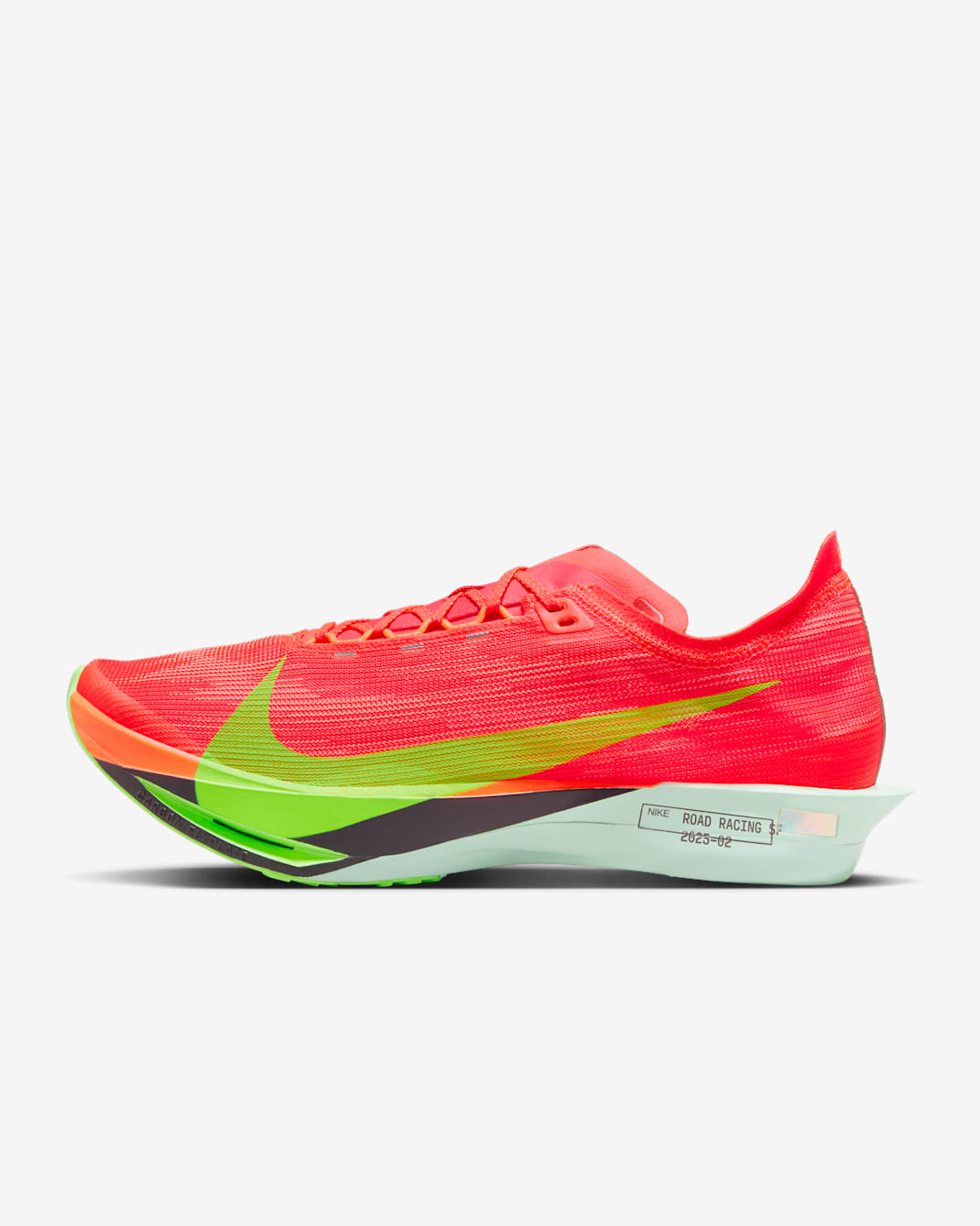 Chaussure de course sur route Nike Streakfly 2 - Bright Crimson/Hyper Orange/Gridiron/Lime Blast