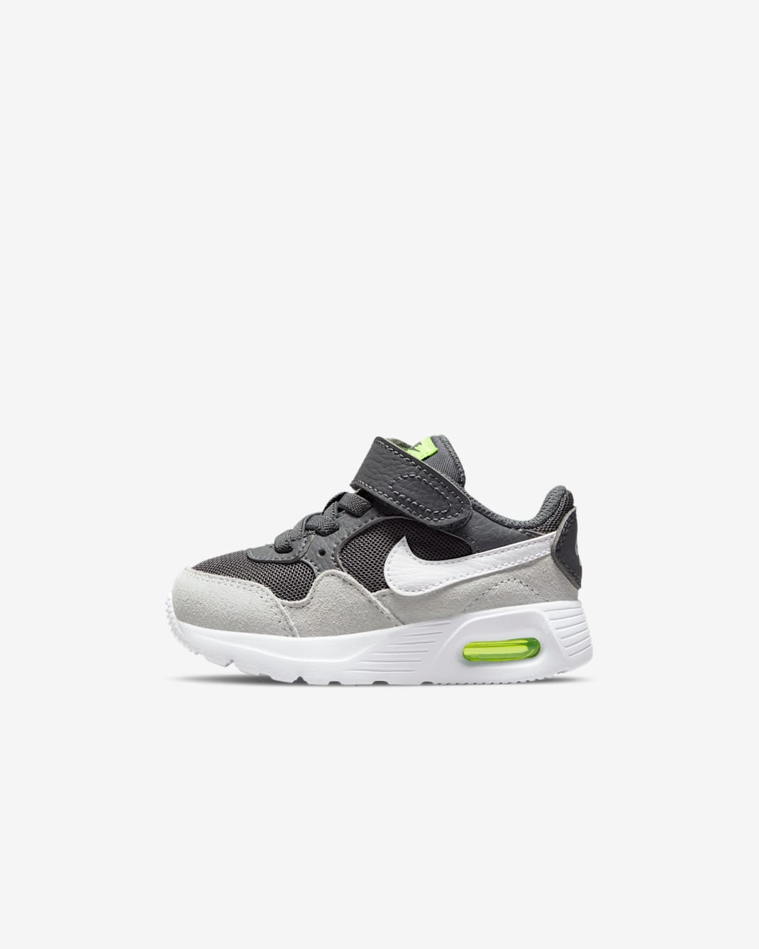 Scarpa Nike Air Max SC – Bebè e Bimbo/a - Iron Grey/Grey Fog/Volt/Bianco