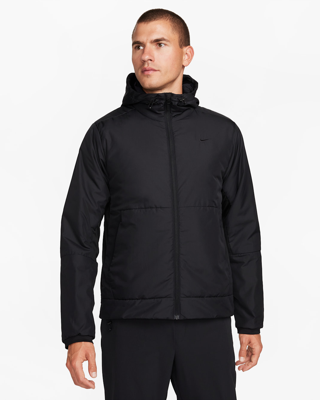 Nike Unlimited Men's Therma-FIT Versatile Jacket - Black/Black