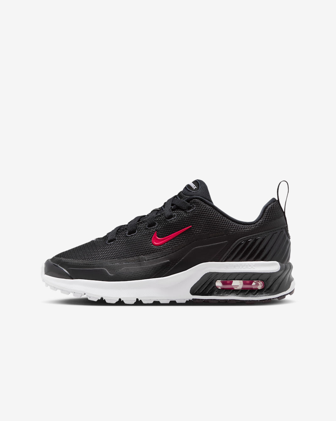 Nike Air Max Bia Older Kids' Shoes - Black/White/Anthracite/University Red
