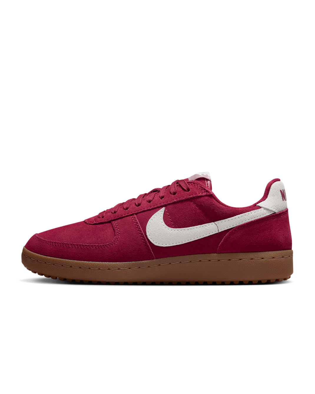 Nike Field General 'Burgundy Suede' Women's Shoes - Team Red/Gum Medium Brown/White