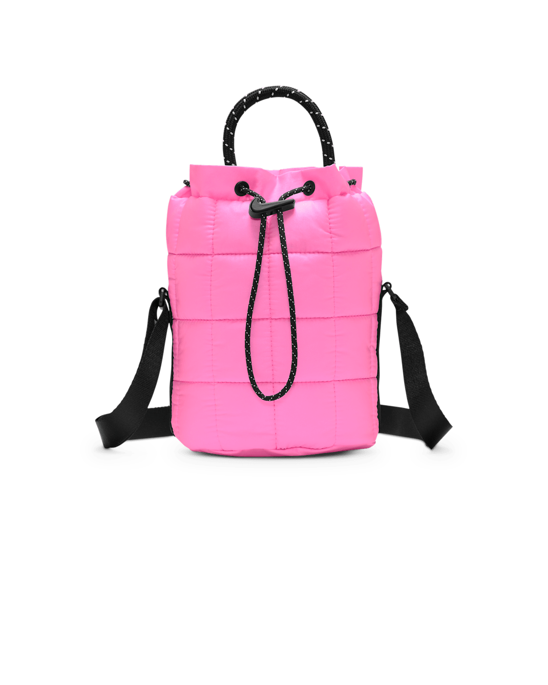 Tote pequeno Nike Sportswear Puffle (3 L) - Rosa Spell/Preto/Preto