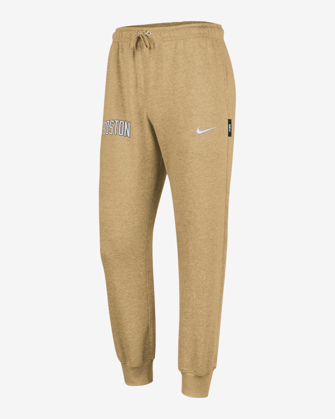 Boston Celtics City Edition Men's Nike NBA Club Fleece Jogger - Club Gold