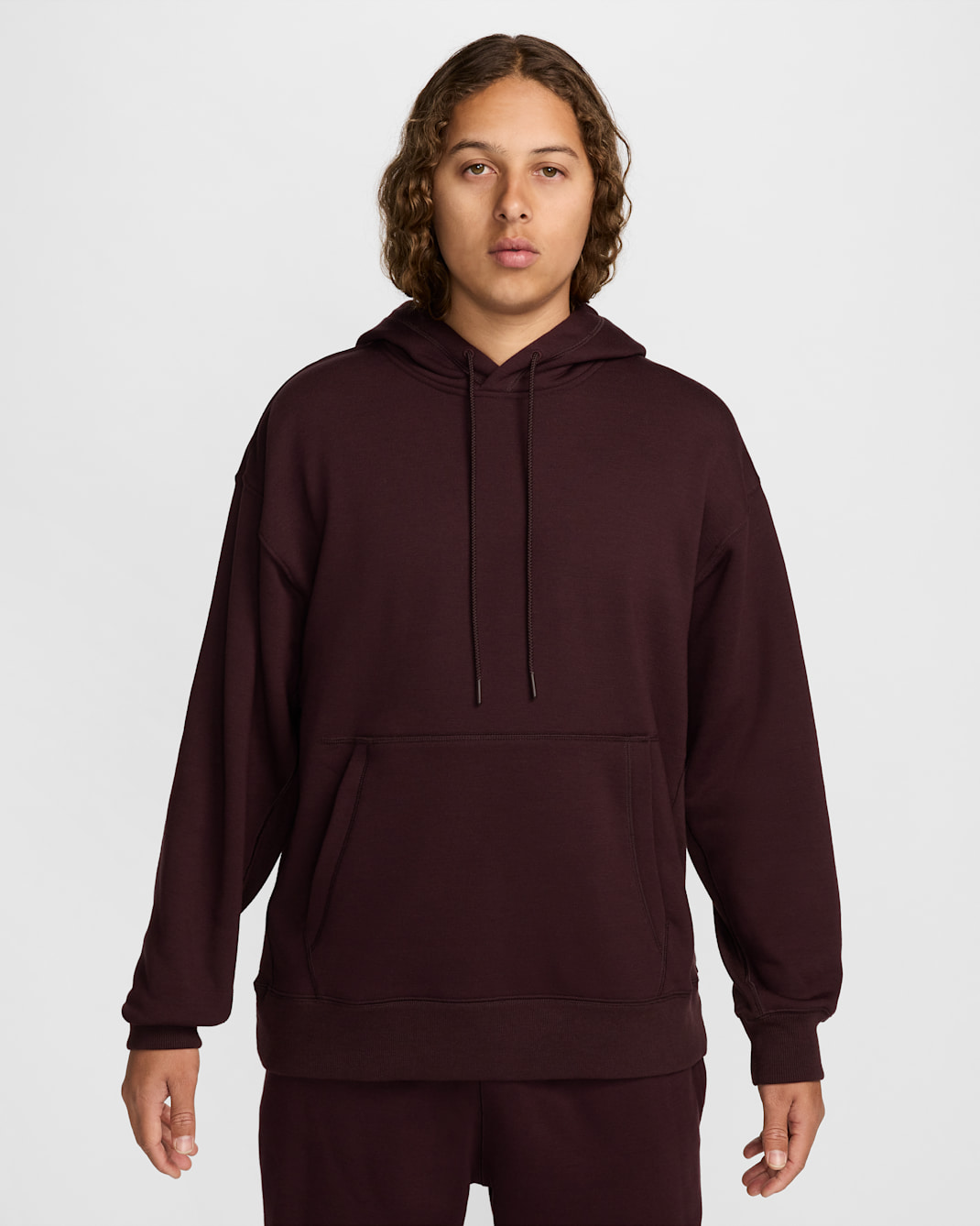 Nike Wool Classic Hoodie - Brown Basalt